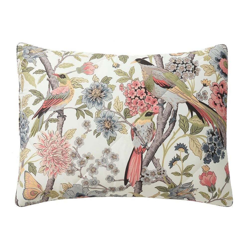 Pottery Barn Bloom Floral Standard Pillow Shams x 2